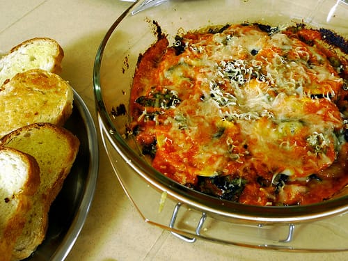 Low-Fat Eggplant Parmesan recipe – 154 calories